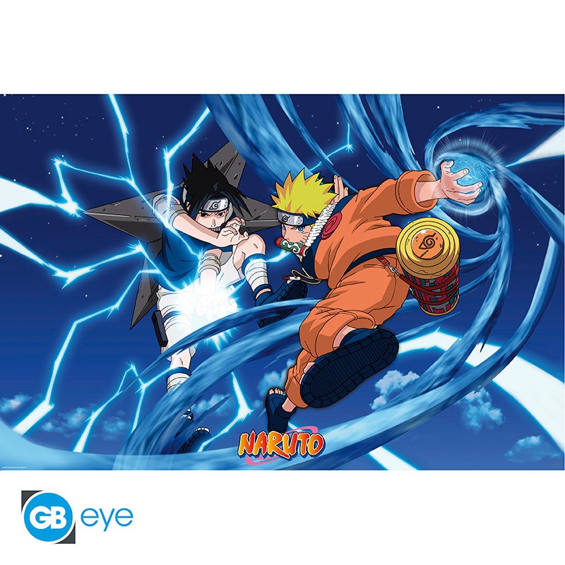 NARUTO Poster Naruto & Sasuke (91,5 x 61 cm)