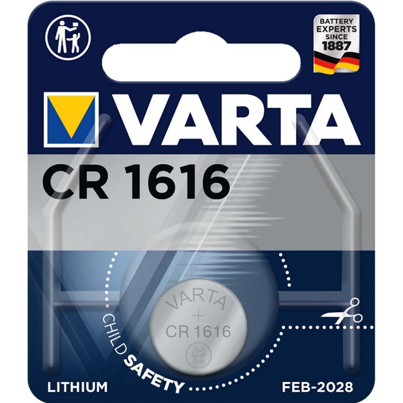 Pile Bouton CR1616 Varta Lithium 3V (par 1) - Bestpiles