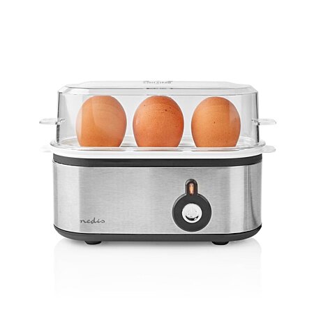 Duronic EB35 Cuiseur à œufs – de 1 à 7 œufs – Thermostat et