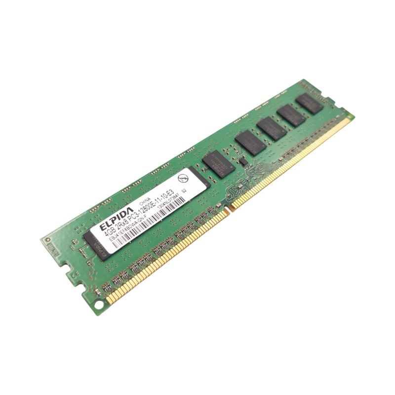Barrette Mémoire Crucial DDR2 PC2-5300 2Go – Lot De 2 – Pour PC De Bureau – Occasion Testée