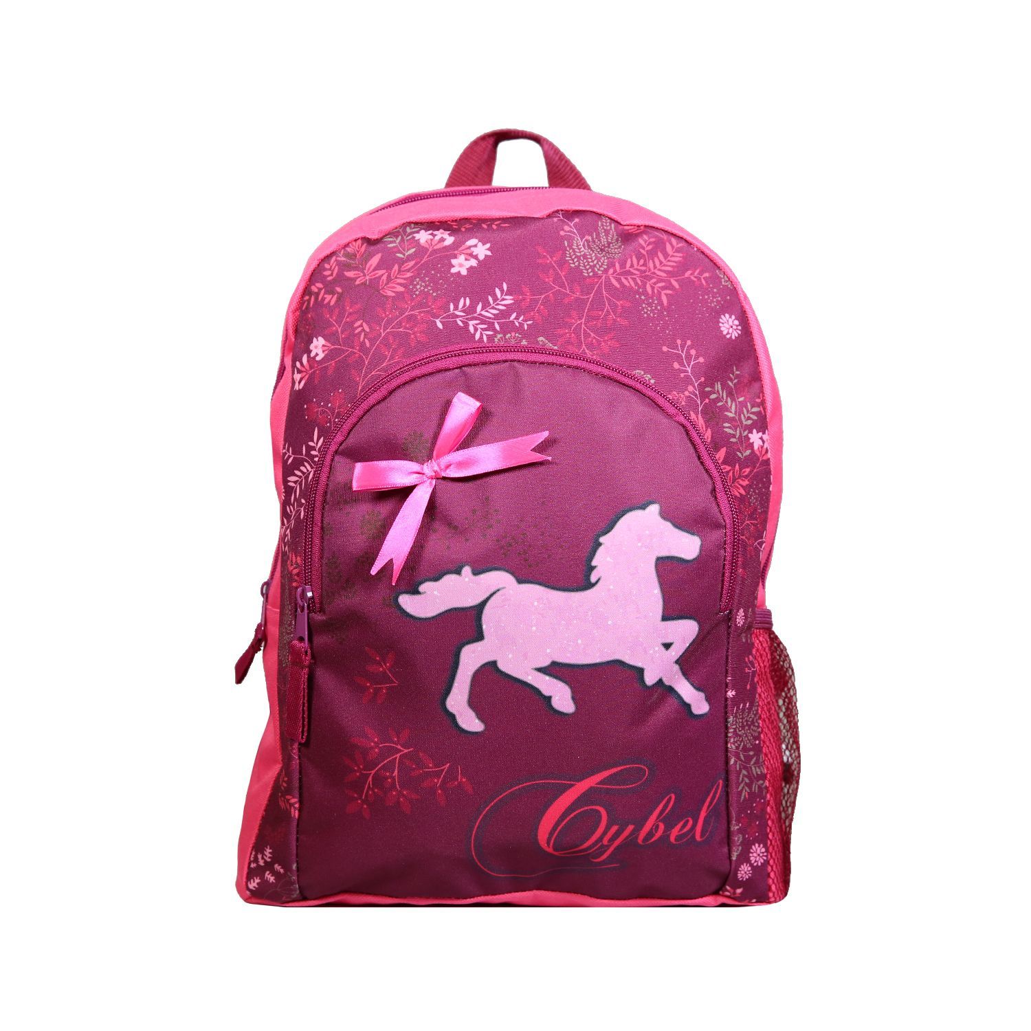 Sac dos 37 cm avec poche Cybel Cheval Licorne Violet Bagtrotter