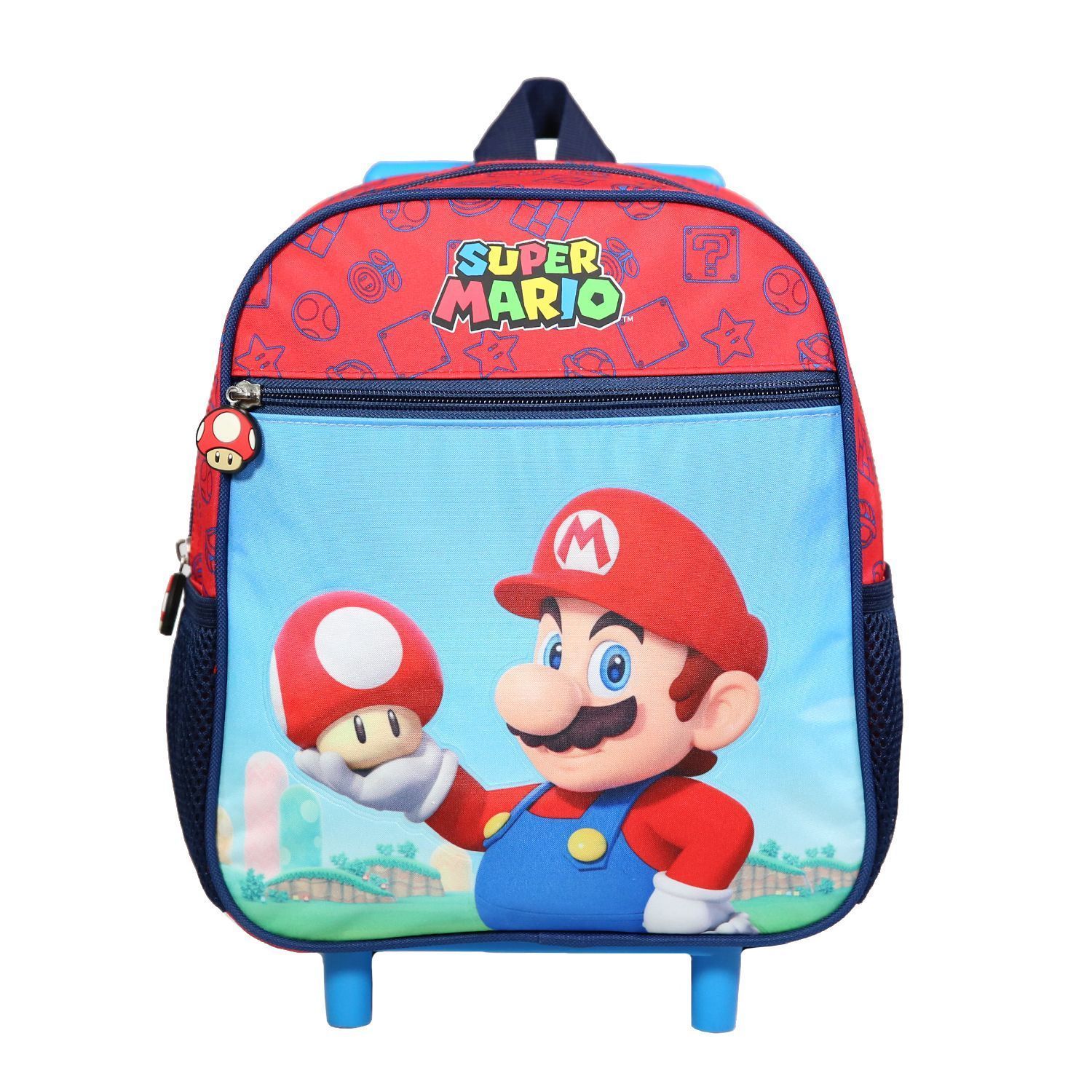 Super Mario Saco De Dormir Infantil Here We Go: Suave Y Acolchado | 150x65 Cm | Licencia Oficial | Ideal Para Aventuras