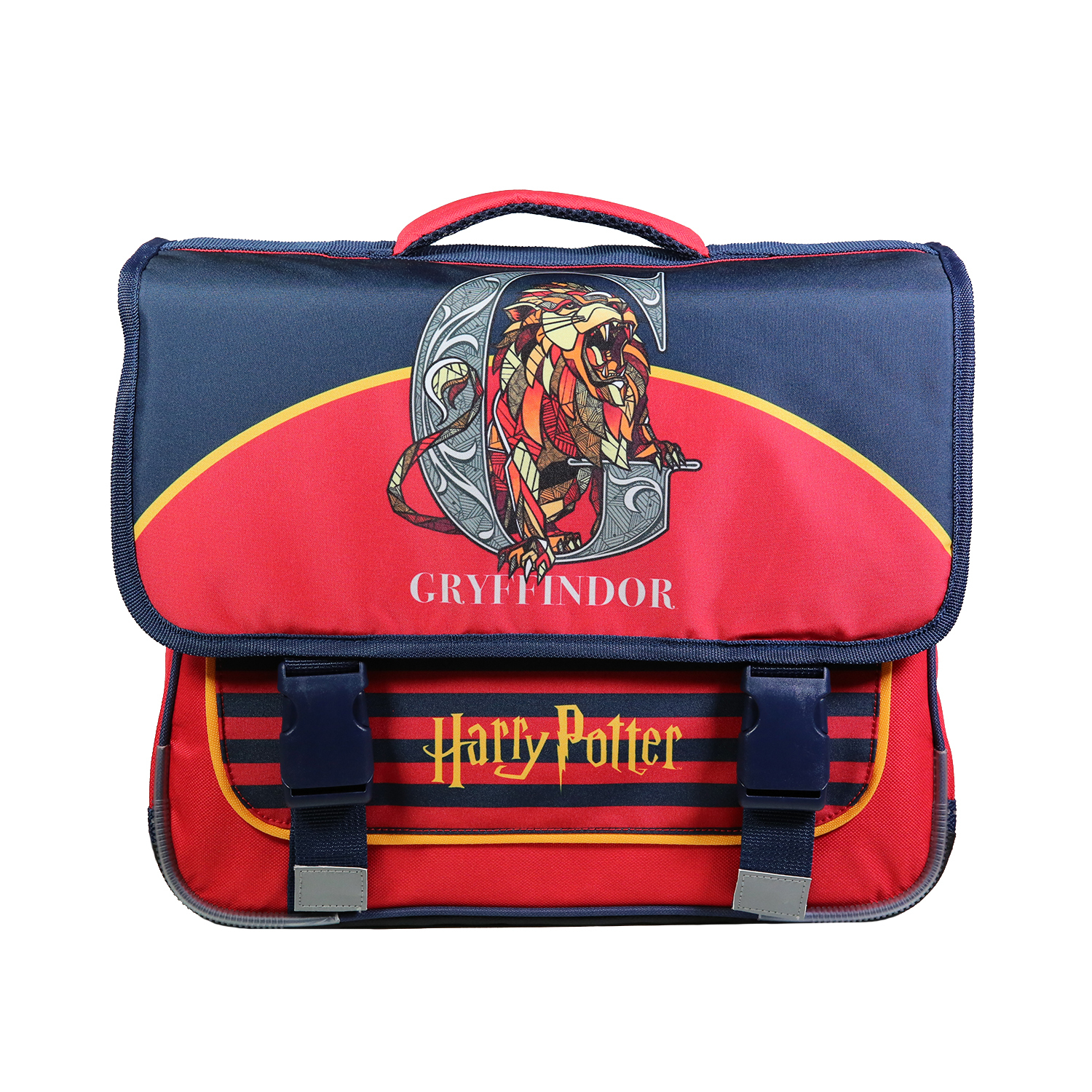 Lunchbox Harry Potter Rouge - Boîte à Goûter Plastique - Dimensions 17,3x13,3x5,5 Cm - Pour Enfant, école, Pique-nique