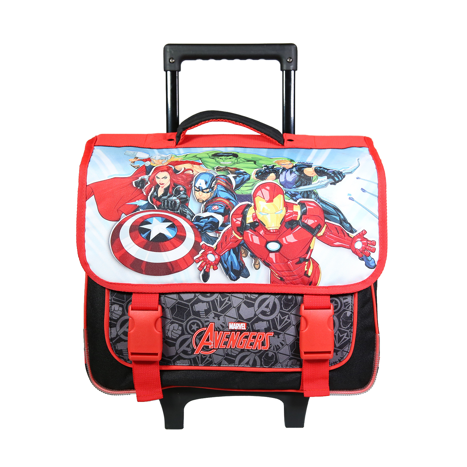 BAGTROTTER Cartable roulettes 38 cm Marvel Avengers Multicolore