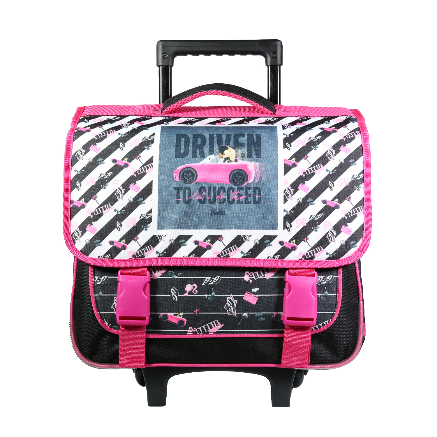 Cartable a best sale roulette fille leclerc