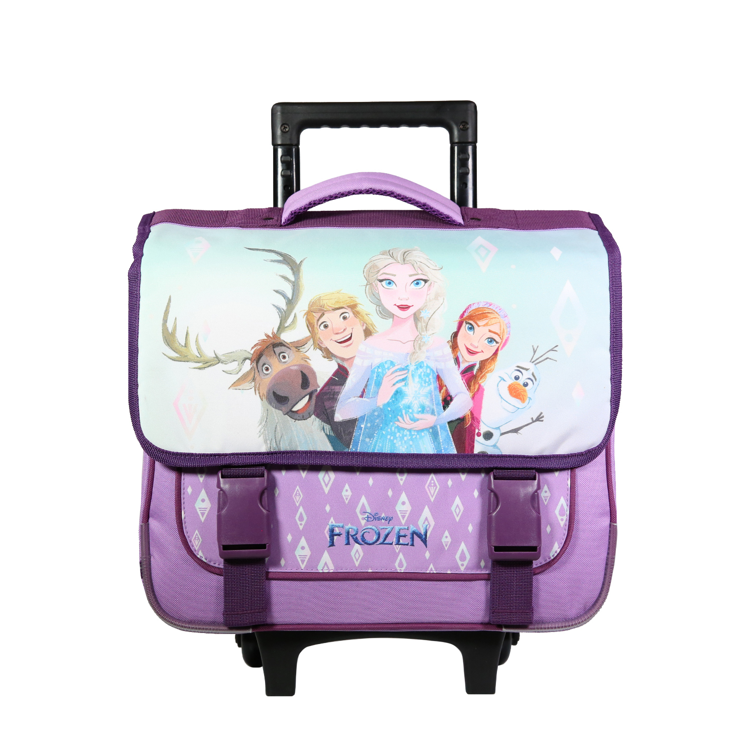 Cartable pour enfants,Sac à Dos Reine des Neiges,Frozen Cartable pour  enfants,Sac a Dos Enfant 3D,Backpack La couleur violette 26 x 30 x 8 Cm 3-7  Ans cartable fille