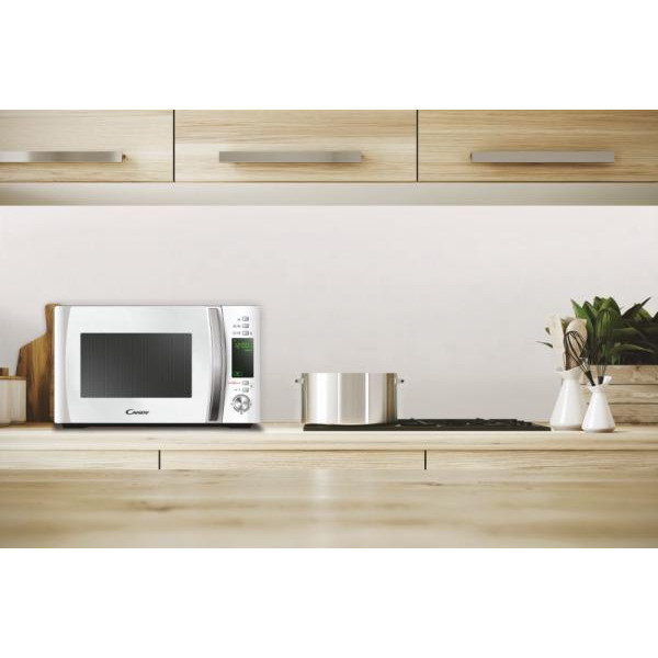 Micro-ondes Pose Libre CANDY CMXW20DW - Blanc - 20L - 700W - Puissant Et Compact