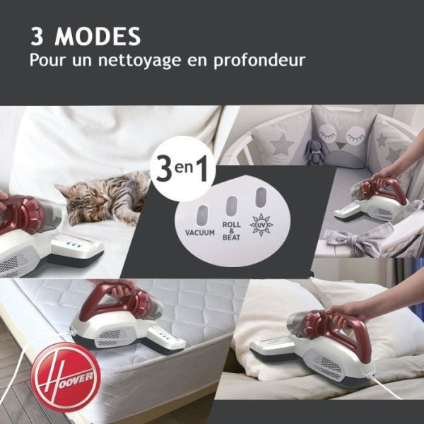 Aspirateur Voiture 6 En 1 14000Pa - Portable, Sans Fil, Avec Souffleur, Pompe à Air Et LED