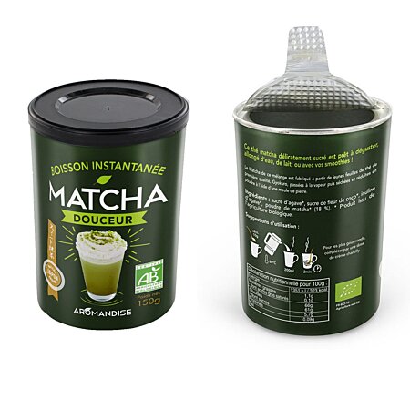 Préparation Douceur de Matcha bio 300 g au meilleur prix