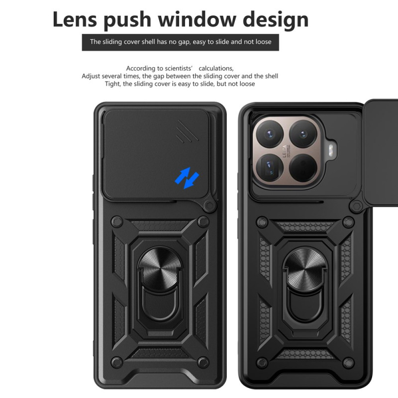 MQERYBV Coque Pour Xiaomi 15T 5G, Housse Transparent Antichoc Avec Protection écran, 360° Full Body Protection Etui Robuste Double Face Bumper Anti-Scratch Intégrale Case, Noir