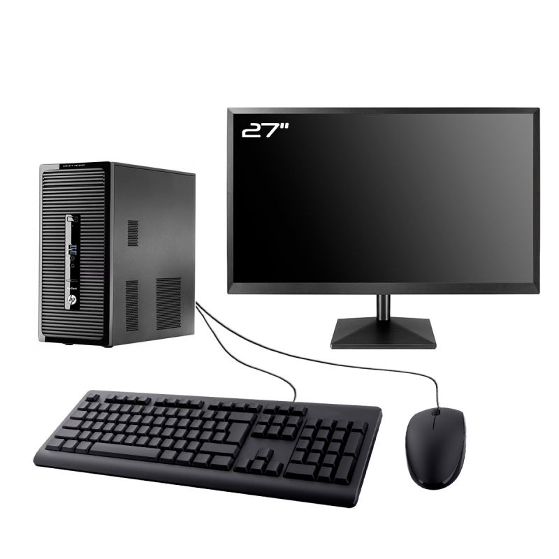 PC HP ProDesk 400 G2 MT Reconditionné | Intel I3-4130, 16Go RAM, 1To HDD, Windows 10