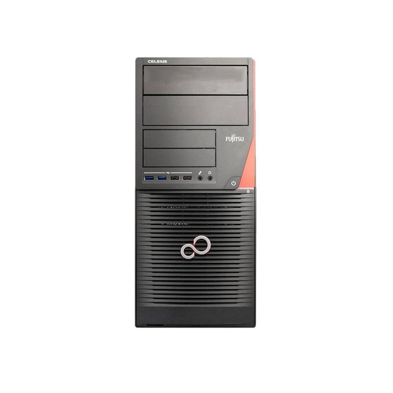 PC Reconditionné Fujitsu Celsius W530 - Intel I5-4430, 16 Go RAM, SSD 250 Go, WiFi, Windows 11 - Garantie 12 Mois - 2