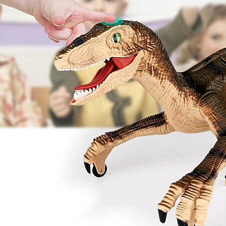 jusqu'à 51% 1 ou 2 jouets dinosaure vélociraptor télécommandés