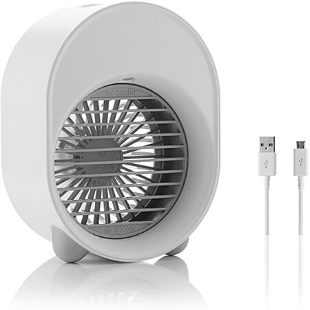Generic Ventilateur humidificateur d'air, rechargeable par USB