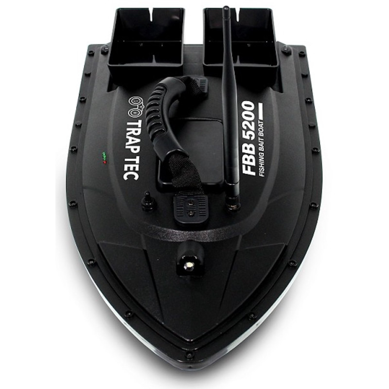 Bateau Télécommandé avec GPS Croisière à Point Fixe, Intégré Batterie Lithium 5200mah, Lumière