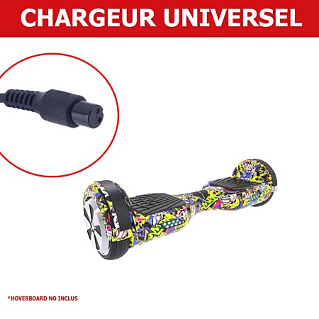 Chargeur Hoverboard 29,4v (2 Pins) Universel au meilleur prix