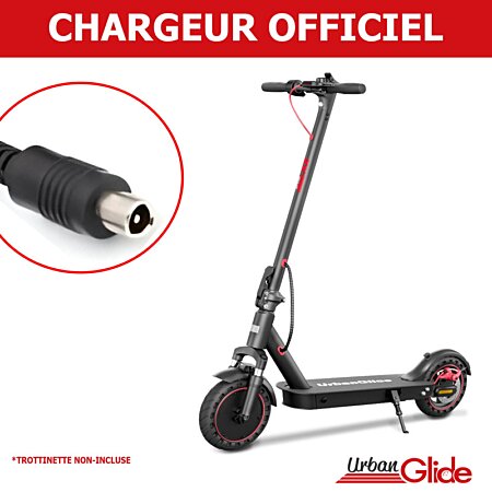 Chargeur 42v 1.5a Pour Trottinette électrique Urbanglide Ride  100s/100xs/100 Max Officiel au meilleur prix