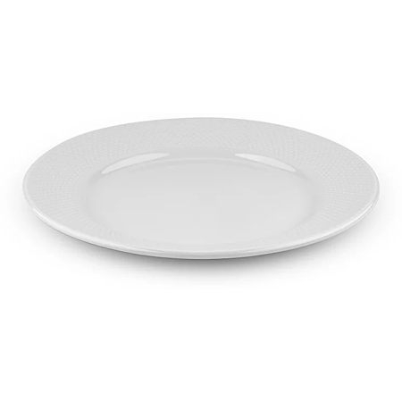 PARIS PRIX Service de table en porcelaine 18 pièces perle 27cm blanc pas cher PARIS PRIX Service de table en porcelaine 18 pièces perle 27cm blanc pas cher