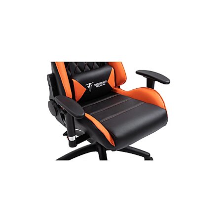 Chaise gaming chaise de bureau LIMITLESS noire/orange