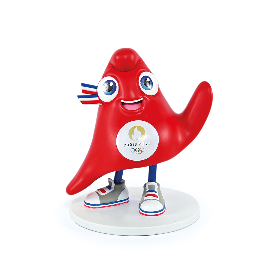 Figurine Mascotte Micha JO Moscou 80 - Comme Neuve (bruit Interne)