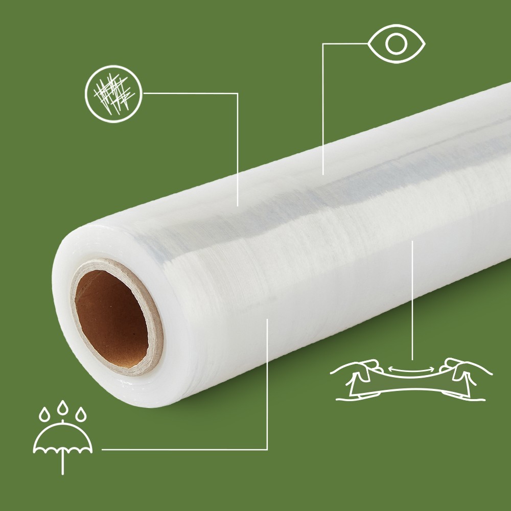 Pack And Move - Rouleau Film Étirable - 300 M - Transparent - Film ...
