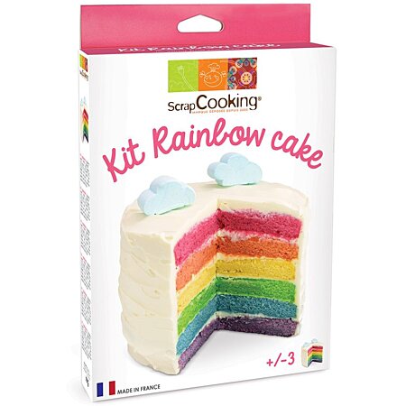 Kit Rainbow cake au meilleur prix