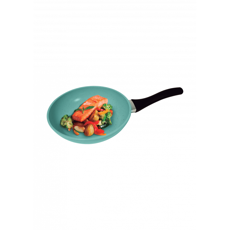 Venteo - Poêle en Poudre de Jade 20 et 28cm - KitchenPro - Revêtement ...