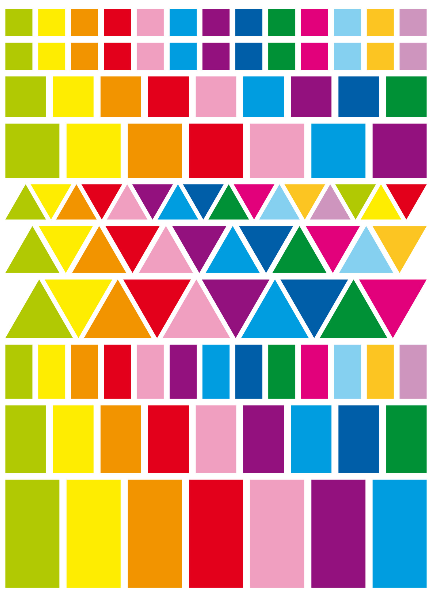 Gommettes De Couleurs Apli - 8mm De Diamètre - 294 Gommettes Par Planche - Lot A5 Neuf