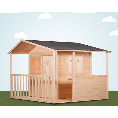 Cabane enfant bois  Maisonnette enfant bois