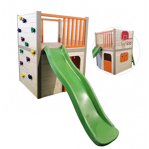 Station sport avec toboggan pour enfant Maison et Loisirs E.Leclerc