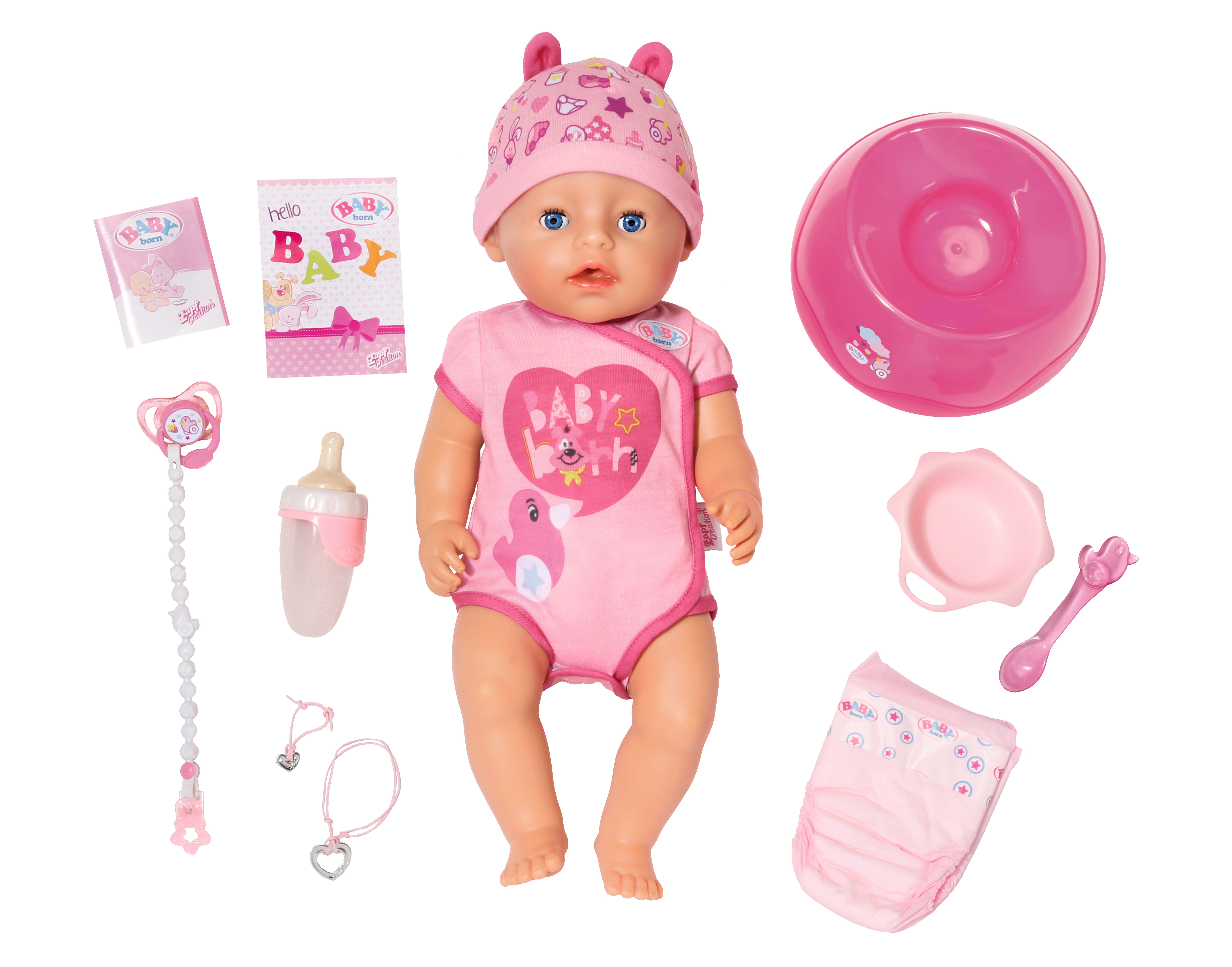 BABY born Baskets roses – Convient aux poupées BABY born de 43 cm – Le set contient une paire de baskets roses – Convient aux enfants âgés de 3 ans + | Votre wishlist sur
