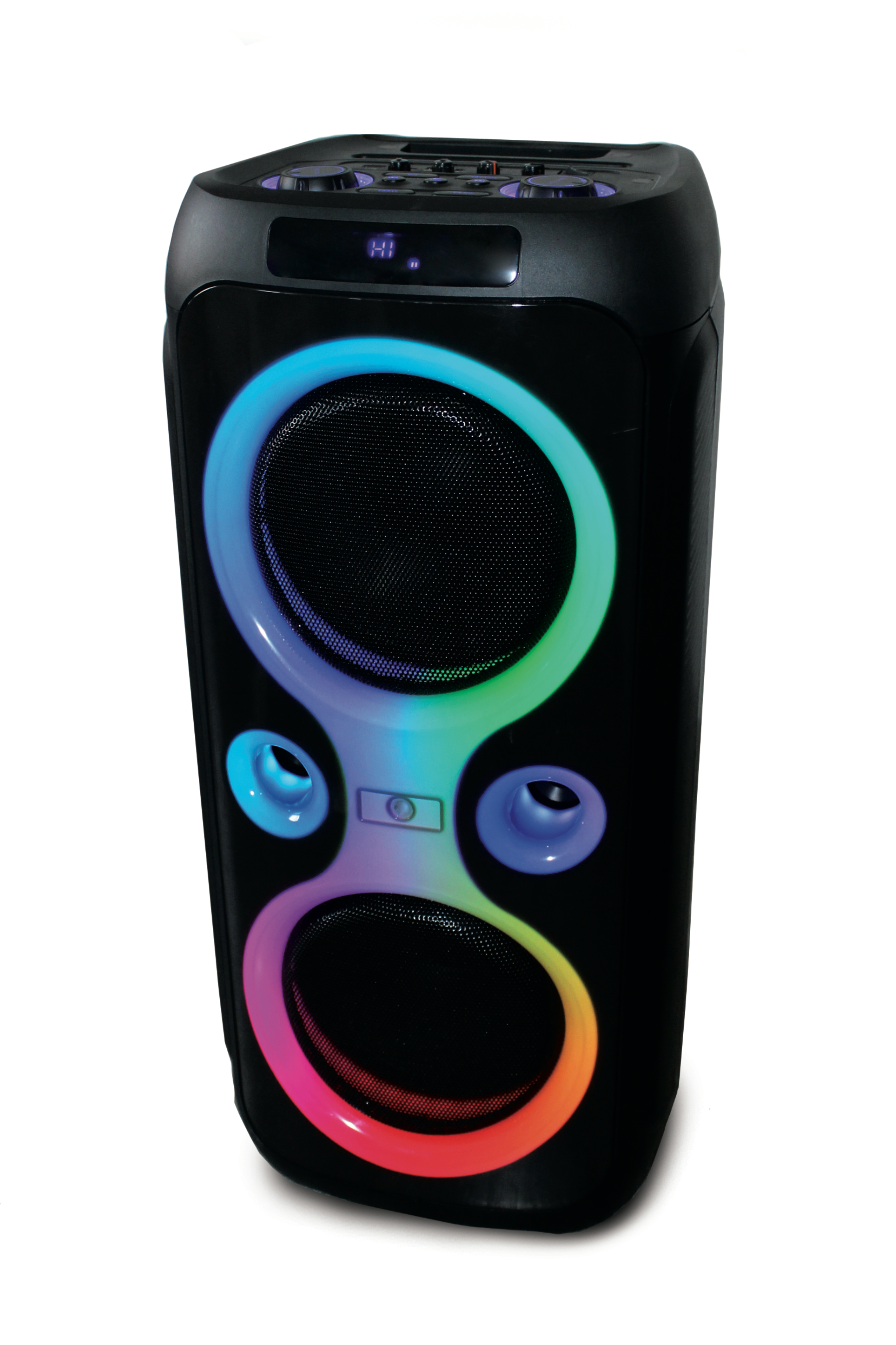 Qiilu Mini Machine Karaoke HiFi Dynamique Légère avec Enceinte