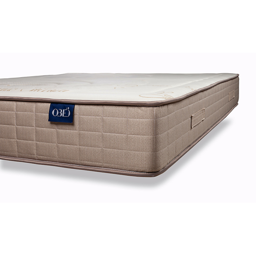 Matelas Mousse NATURA à  mémoire de forme VISCOSOJA® 160x200 blanc/beige