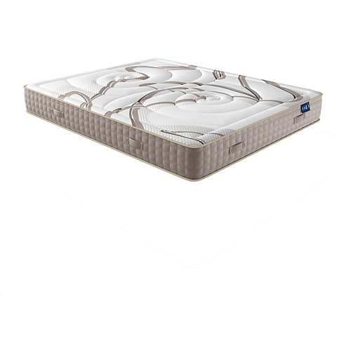 Matelas Mousse NATURA à  mémoire de forme VISCOSOJA® 160x200 blanc/beige