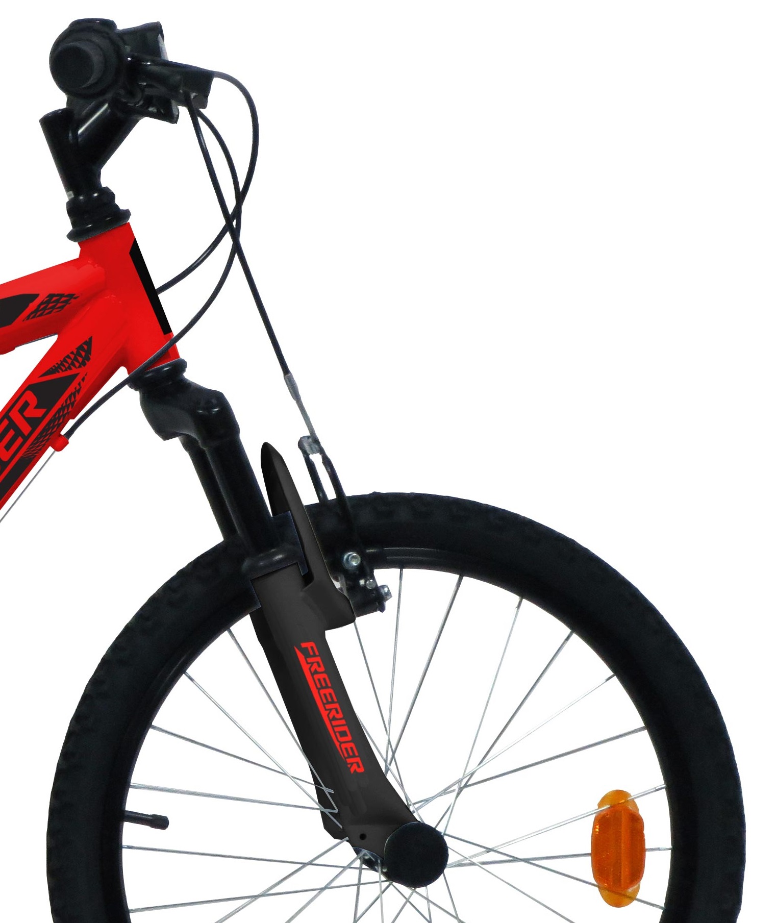 Vélo VTT Enfant 20" PINYELIN 6 Vitesses - Noir Et Vert Pour 1.3-1.5m