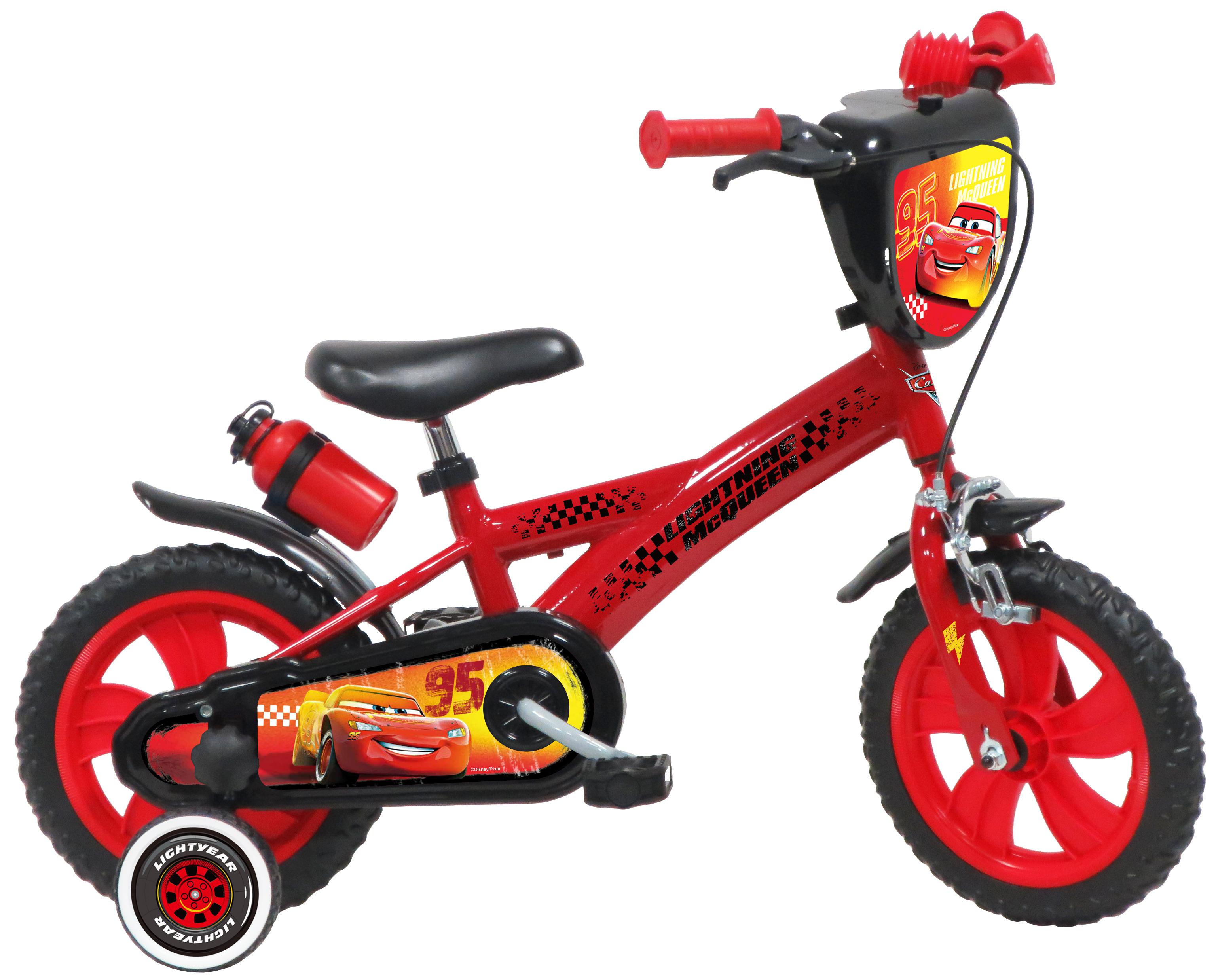 Sans Marque Vélo électrique 12 v rouge pour enfant de 3 à 5 ans à prix pas  cher