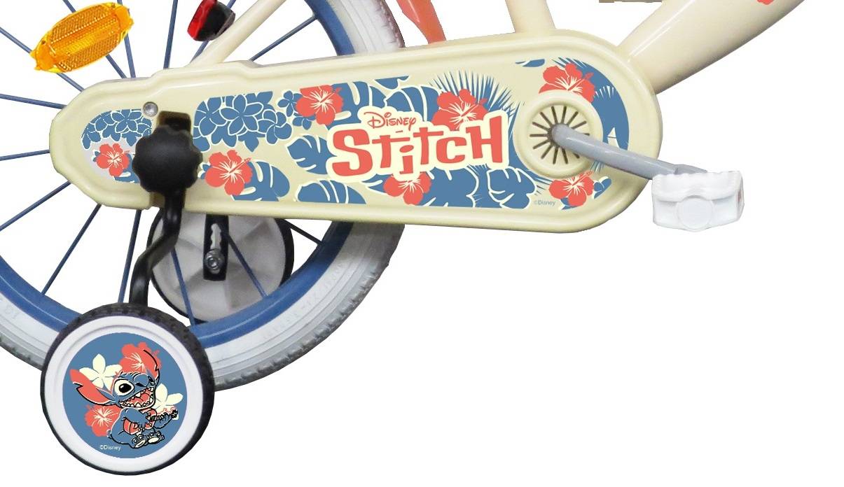 Vélo 14'' Garçon Pat'Patrouille équipé De 2 Freins, Plaque Avant Décorative, Bidon Arrière Et Stabilisateurs Amovibles