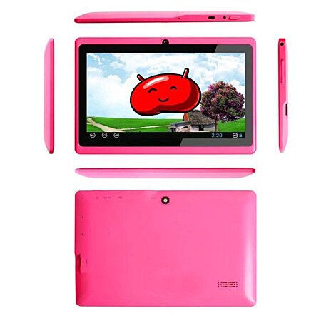 TopLuck Tablette 7 Pouces, Tablette Android, Double Caméras, WiFi,  Bluetooth, GPS, Rose