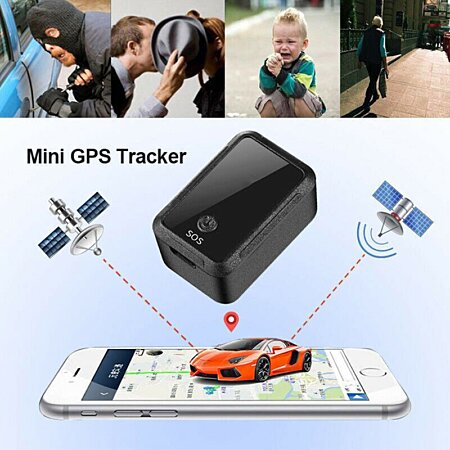 Traceur GPS GPRS Micro espion Rappel automatique enregistrement sonore  Magnetic