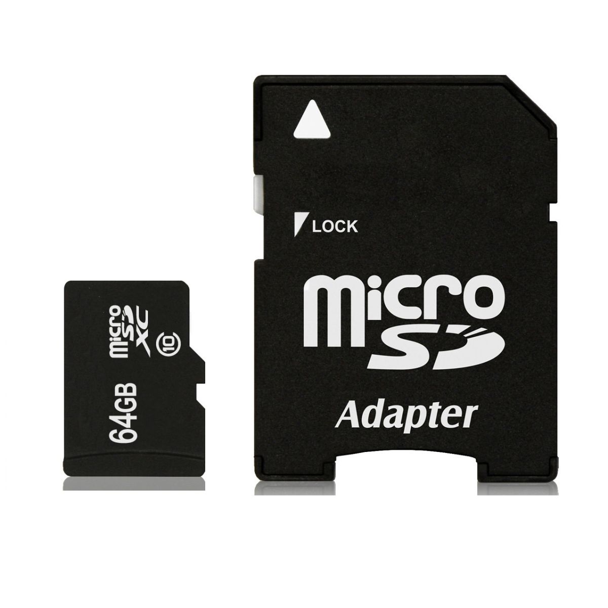 Carte Micro SD 64Go Sdxc Classe 10 Transfert de Fichier Rapide Adaptateur  Fourni YONIS au meilleur prix