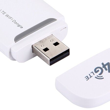 Qiilu Clé électronique 3G pour carte SIM, carte réseau 3G, clé USB pour  carte réseau 3G UMTS: B1 ne prend pas en charge le WIFI blanc 