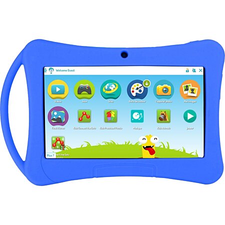 tablette éducative de 10 pouces pour Enfant avec Applications éducatives  Jeux et contrôles parentaux-Android Bluetooth Blanc Mauve