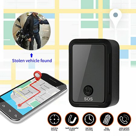 GPS YONIS Mini Traceur Localisation GPS Gsm Sécurité Surveillance Voiture  Moto Vélo