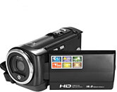 Mini Camescope Numérique Full HD 1080P Zoom Numérique 16X 16Mp Ecran LCD 3 pouces YONIS
