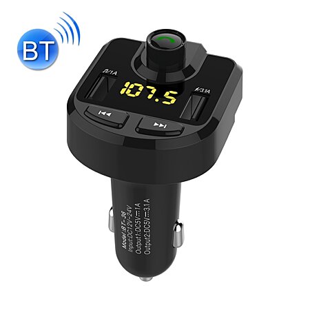 Lecteur MP3 Bluetooth - chargeur de voiture - avec fente Micro SD - avec  câble