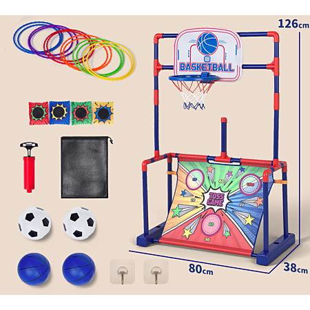 Panier de basket enfant, 288 x 160 x 220 cm, 150 kg, pour enfant, hauteur ajustable, jeu extérieur, activité enfant, format pratique | Leroy Merlin Panier de basket enfant, 288 x 160 x 220 cm, 150 kg, pour enfant, hauteur ajustable, jeu extérieur, activité enfant, format pratique | Leroy Merlin