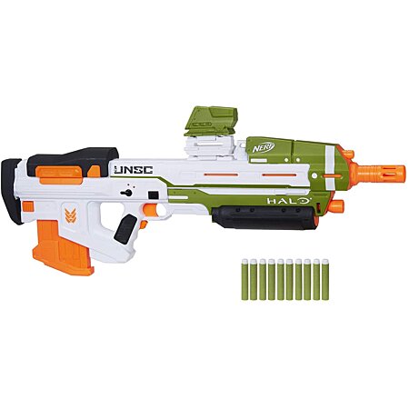 pistolet et flechettes Nerf Elite Officielles vert orange blanc au meilleur  prix