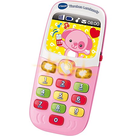 Téléphone Portable d'apprentissage pour bébé Rose au meilleur prix