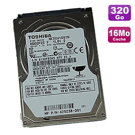 Toshiba disque dur sata 320 Go interne 2.5