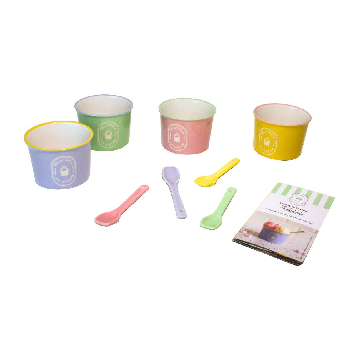 KADAX Coupes à Glace en Verre, Verres à Pied pour le Service Élégant